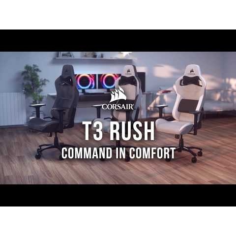 CORSAIR T3 RUSH Gaming Chair - Command in Comfort