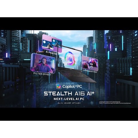 Stealth A16 AI+ – Next-Level AI PC | MSI