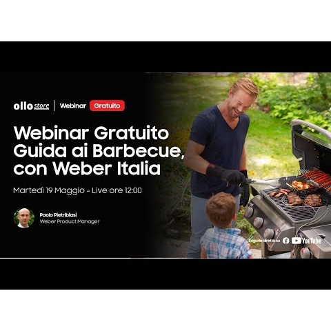 LIVE – Guida ai Barbecue, con Weber Italia