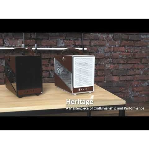 MONTECH HERITAGE mATX - The Leather Case You've Been Waiting For!