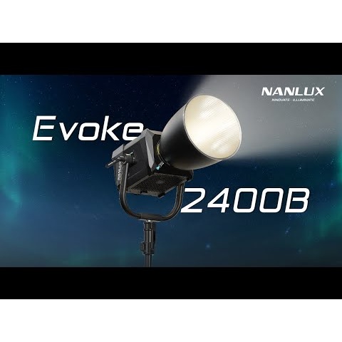 Nanlux Evoke 2400B LED Bi-color Spot Light | Lead The Illumination