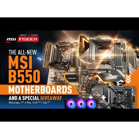 A first look at MSI B550 motherboards | MSI