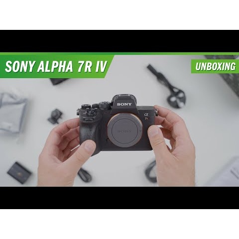 Sony Alpha 7R IV - Unboxing