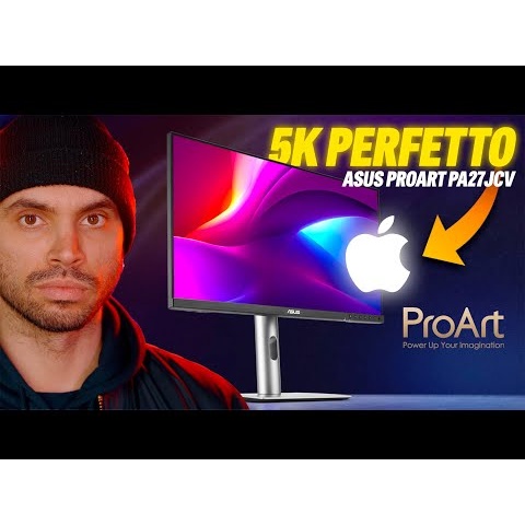 Il monitor 5k perfetto per MAC: ASUS ProArt PA27JCV